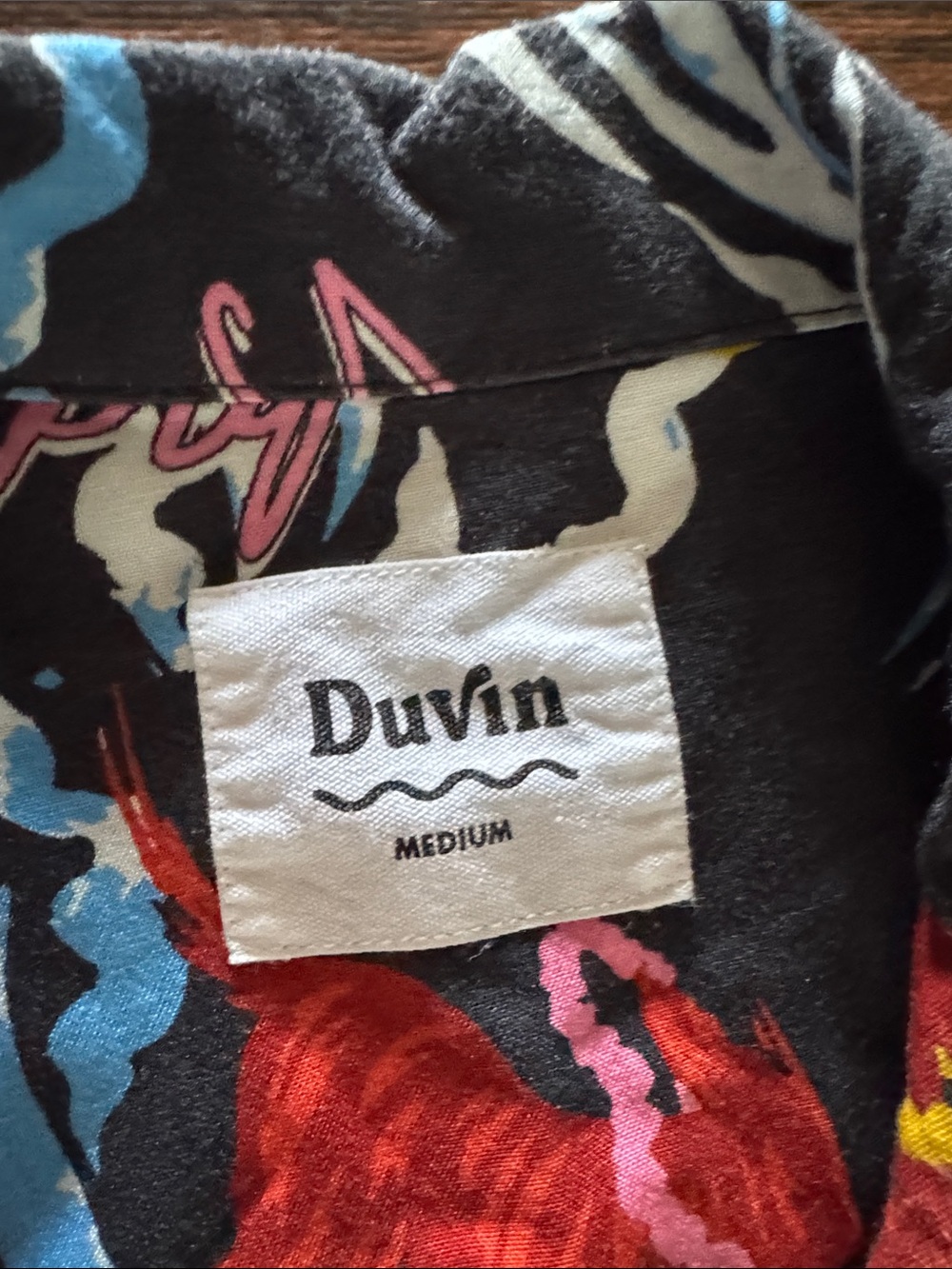 Duvin Surf Print Short Sleeve Shirt & Swim Shorts Set - Picture 2 of 8